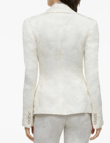 Sacou Zara, alb