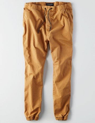 Pantaloni American Eagle, maro deschis