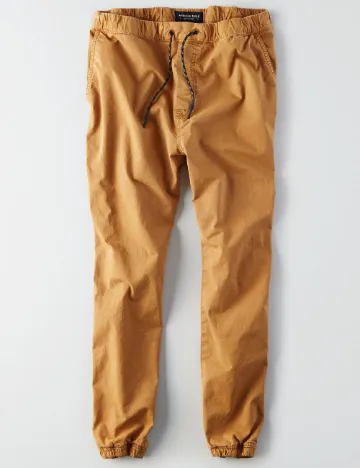 Pantaloni American Eagle, maro deschis Maro