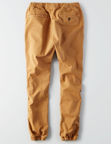 Pantaloni American Eagle, maro deschis