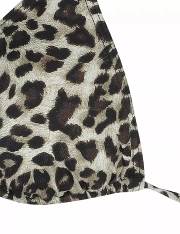 Sutien de baie Pieces, animal print Animal print