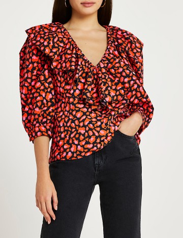 Bluza River Island, rosu