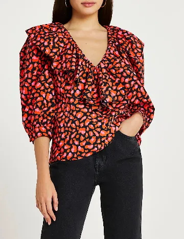 Bluza River Island, rosu