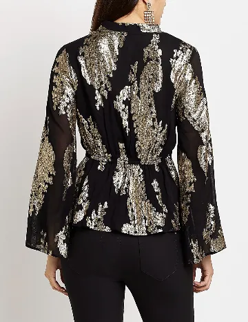Bluza River Island, negru