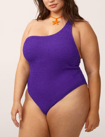 Costum de baie Mango Violeta, mov