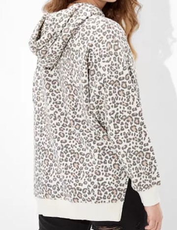 Hanorac OVERSIZE American Eagle, animal print