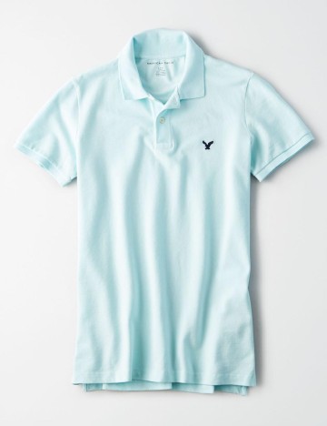 Tricou American Eagle, turcoaz