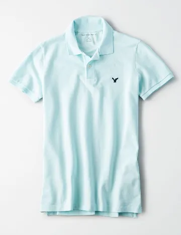 Tricou American Eagle, turcoaz