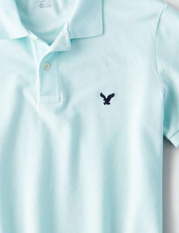 Tricou American Eagle, turcoaz