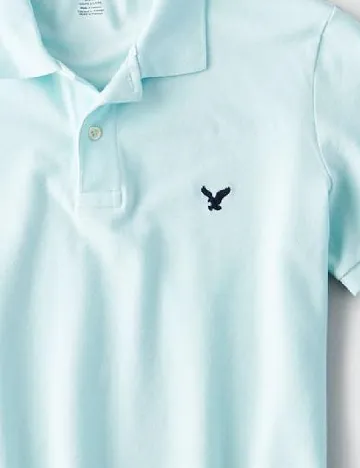 Tricou American Eagle, turcoaz