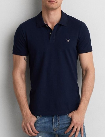 Tricou American Eagle, bleumarin