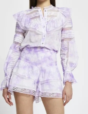 Pantaloni scurti River Island, mov