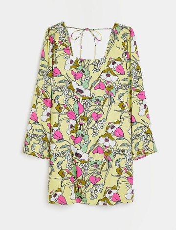 Rochie scurta River Island, imprimeu floral