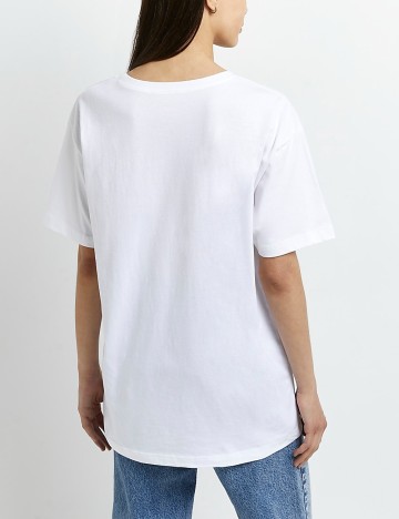 Tricou River Island, alb