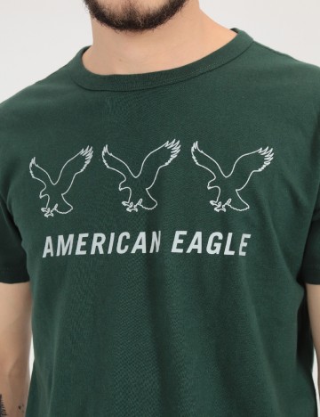 Tricou American Eagle, verde