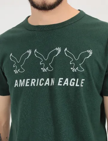 Tricou American Eagle, verde