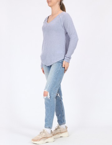 Bluza Oversize American Eagle, bleu