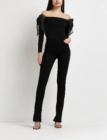 Bluza River Island, negru