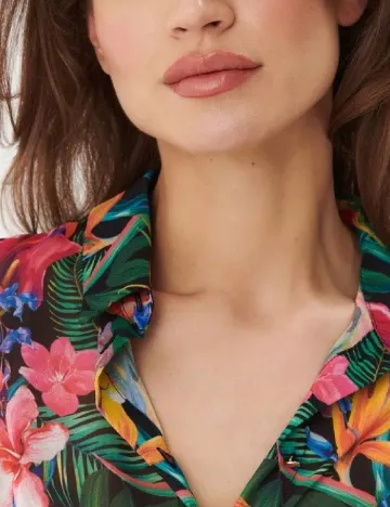 Camasa Mohito, floral Floral print