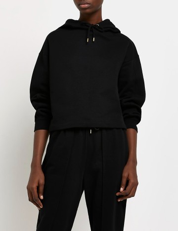 Hanorac River Island, negru