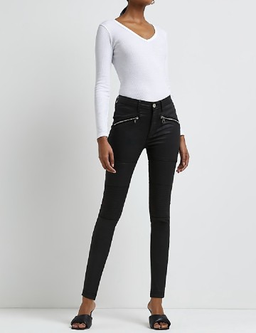 Pantaloni River Island, negru