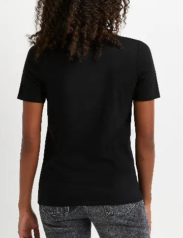 Tricou River Island, negru