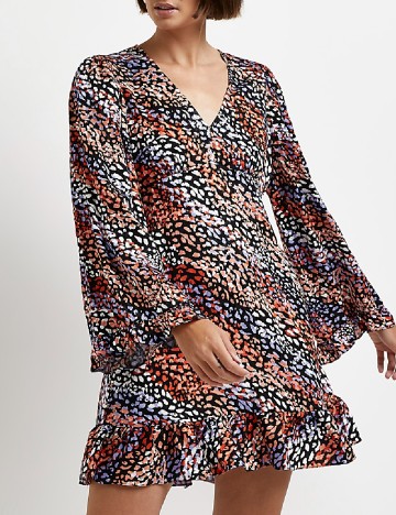 Rochie scurta River Island, mix culori