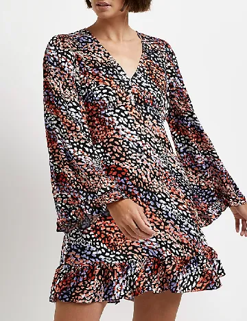 Rochie scurta River Island, mix culori