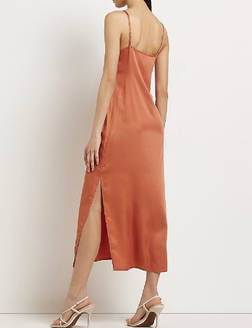 Rochie medie River Island, caramiziu