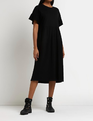 Rochie medie River Island, negru
