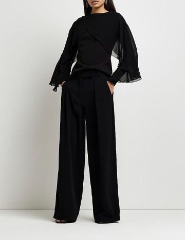 Bluza River Island, negru
