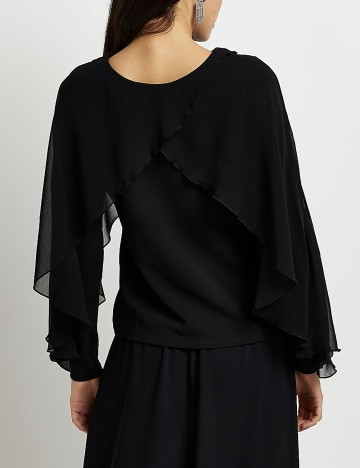 Bluza River Island, negru