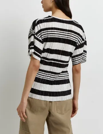 Bluza River Island, alb/negru