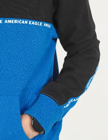 Hanorac American Eagle, albastru/negru Albastru