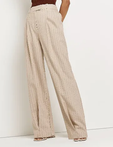 Pantaloni River Island, bej