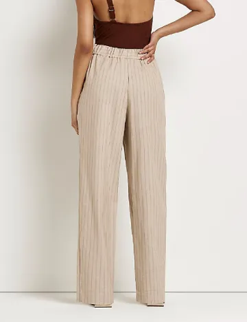 Pantaloni River Island, bej