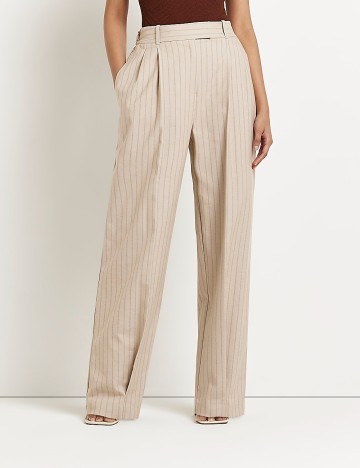 Pantaloni River Island, bej