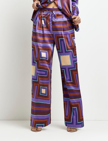 Pantaloni River Island, mov