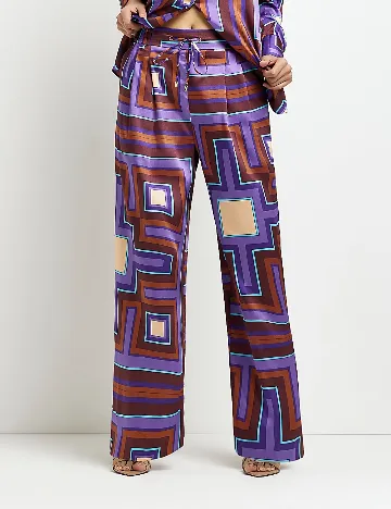 Pantaloni River Island, mov