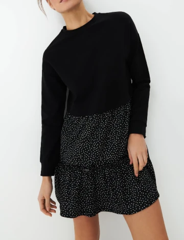 Rochie scurta Mohito, negru Negru