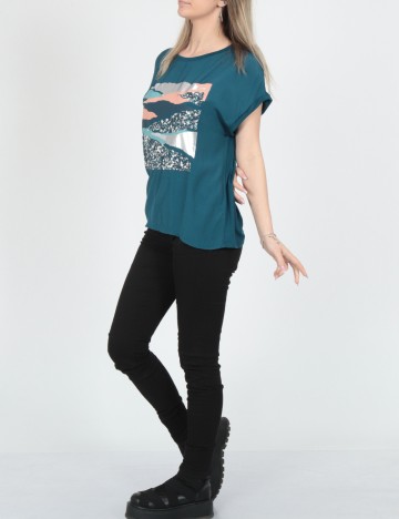 Tricou s.Oliver, albastru