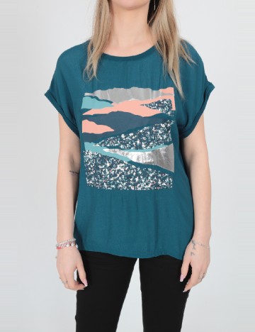 Tricou s.Oliver, albastru