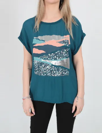 Tricou s.Oliver, albastru