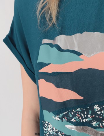 Tricou s.Oliver, albastru
