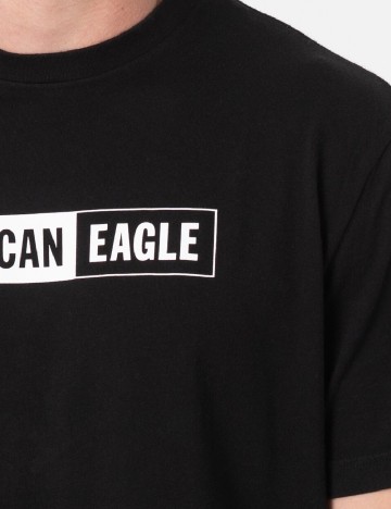 Tricou American Eagle, negru