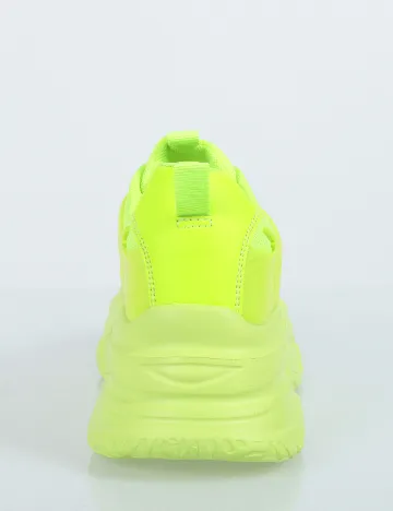 Adidasi SHEIN, verde neon