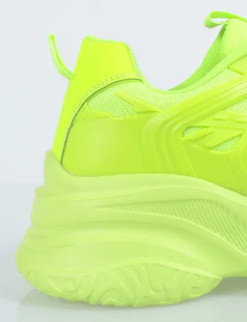Adidasi SHEIN, verde neon