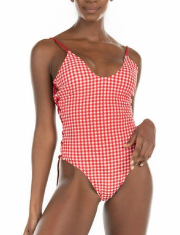 Costum de baie Guess, rosu