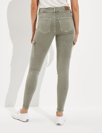 Pantaloni American Eagle, verde