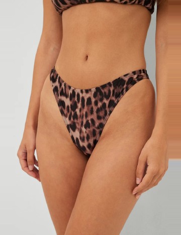 Chilot de  baie NA-KD, animal print